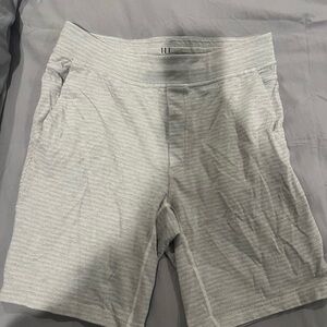 Light Gray Striped Men’s Shorts